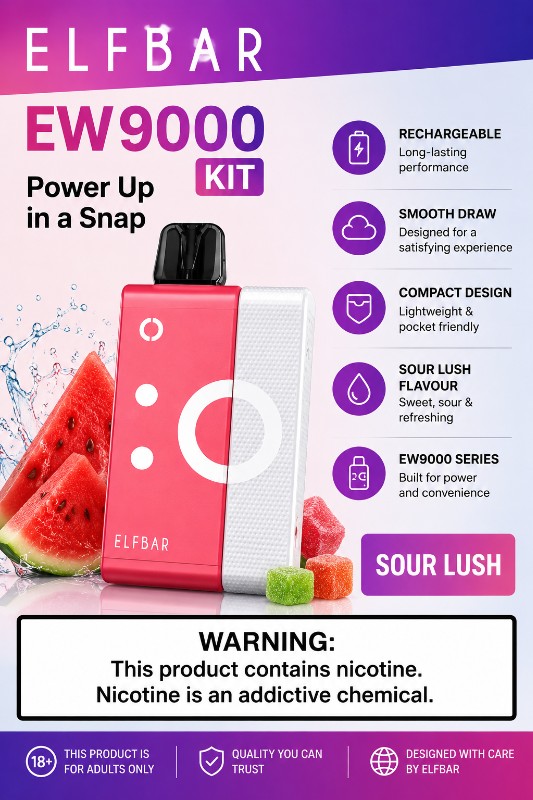 ELFBAR EW9000 Kit – Sour Lush