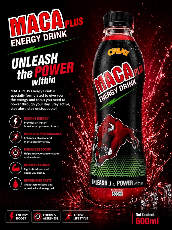 CWAY MACA PLUS Energy Drink (600ml)