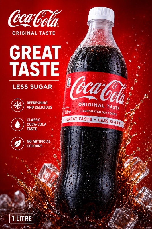 Coca-Cola Original Taste 1L