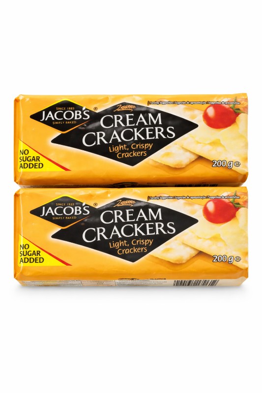 Jacobs Cream Crackers No Sugar 200g