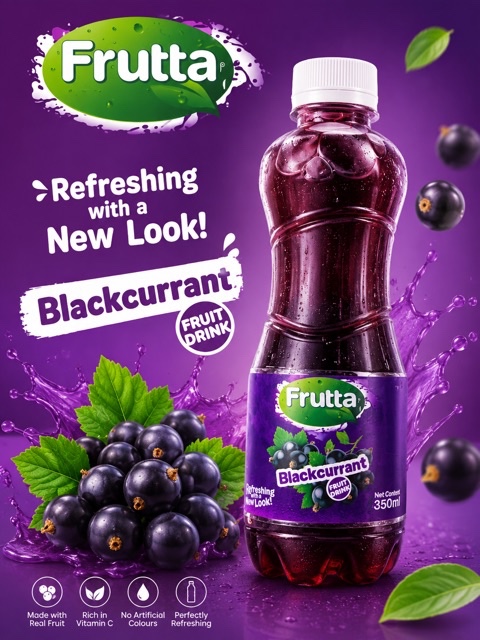 Frutta Blackcurrant Fruit Drink
