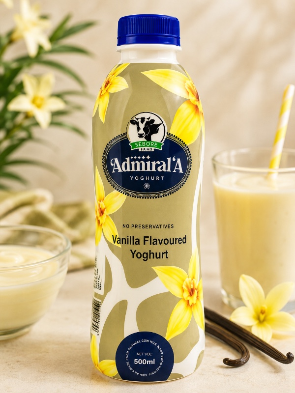 Admiral'A Vanilla Flavoured Yoghurt (500ml)