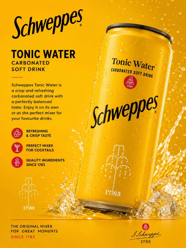Schweppes Tonic Water 330ml