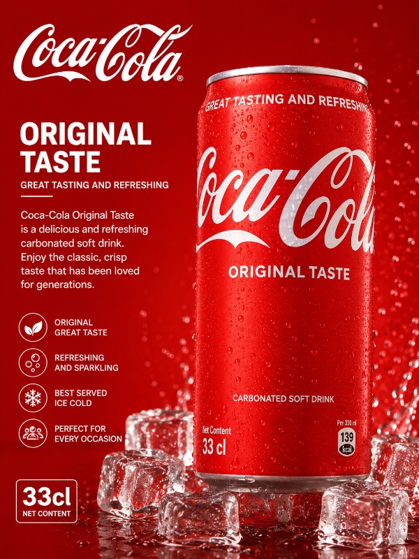 Coca-Cola Original Taste 330ml
