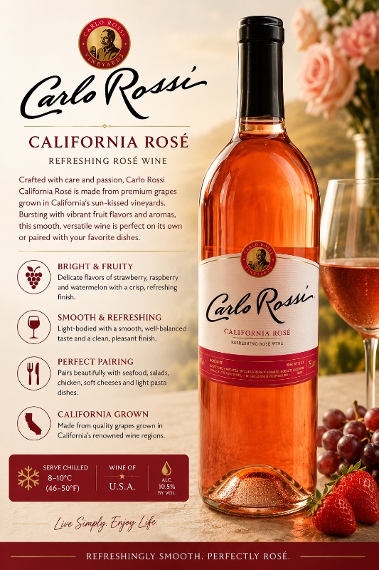 Carlo Rossi California Rosé 