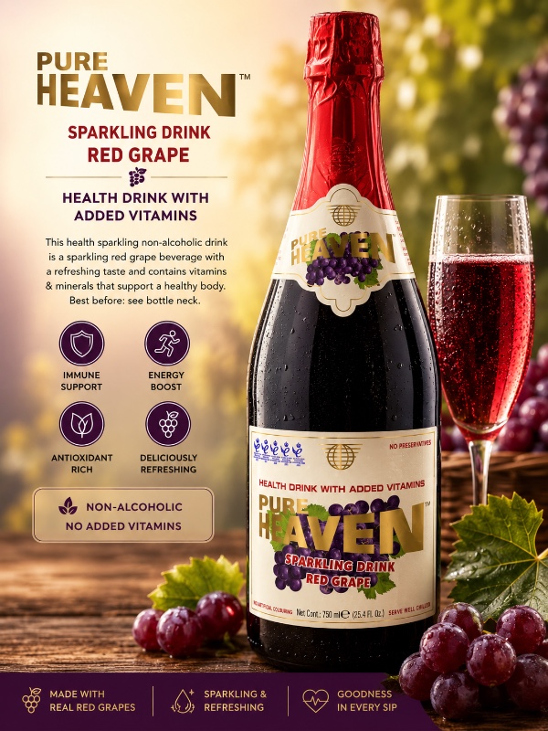 PURE HEAVEN Sparkling Drink