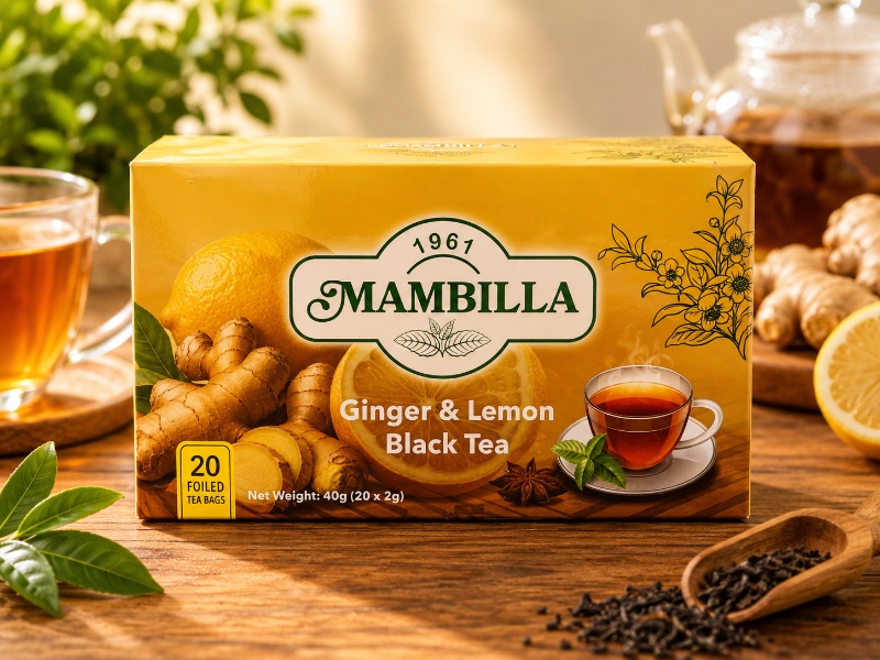 Mambilla Ginger & Lemon Black Tea